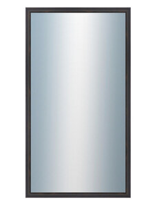 DANTIK - Zarámované zrcadlo - rozměr s rámem cca 50x90 cm z lišty DELFINO hnědá (2899)