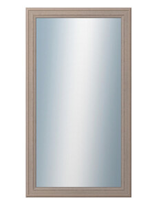 DANTIK - Zarámované zrcadlo - rozměr s rámem cca 50x90 cm z lišty STEP hnědá (3020)