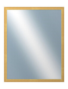 DANTIK - Zarámované zrcadlo - rozměr s rámem cca 80x100 cm z lišty LYON zlatá (2703)