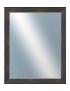 DANTIK - Zarámované zrcadlo - rozměr s rámem cca 80x100 cm z lišty TOMAS černá velká (3031)