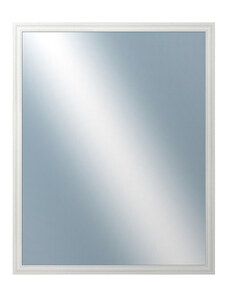 DANTIK - Zarámované zrcadlo - rozměr s rámem cca 80x100 cm z lišty LYON bílá (2666)