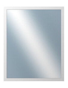 DANTIK - Zarámované zrcadlo - rozměr s rámem cca 80x100 cm z lišty 4020 bílá (2765)