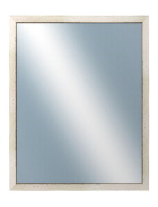DANTIK - Zarámované zrcadlo - rozměr s rámem cca 80x100 cm z lišty RETRO bílá (2531)