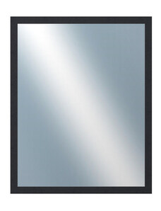 DANTIK - Zarámované zrcadlo - rozměr s rámem cca 80x100 cm z lišty 4020 černá (2769)