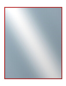 DANTIK - Zarámované zrcadlo - rozměr s rámem cca 80x100 cm z lišty Hliník červená P269-210 (7269210)