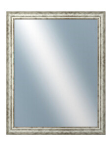 DANTIK - Zarámované zrcadlo - rozměr s rámem cca 80x100 cm z lišty TRITON široký stříbrný (2950)