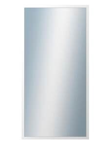 DANTIK - Zarámované zrcadlo - rozměr s rámem cca 50x100 cm z lišty FC bílá vysoká (2186)