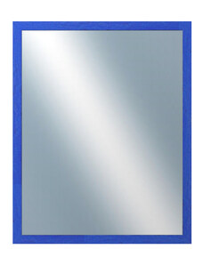 DANTIK - Zarámované zrcadlo - rozměr s rámem cca 80x100 cm z lišty RETRO modrá (2532)