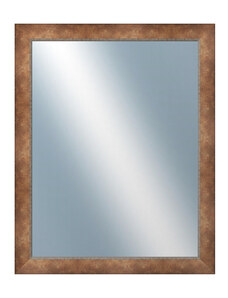DANTIK - Zarámované zrcadlo - rozměr s rámem cca 80x100 cm z lišty TOMAS bronz velká (3029)