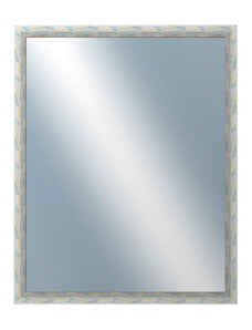DANTIK - Zarámované zrcadlo - rozměr s rámem cca 80x100 cm z lišty PAINT zelená velká (2964)