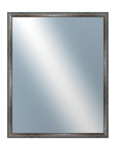 DANTIK - Zarámované zrcadlo - rozměr s rámem cca 80x100 cm z lišty NEVIS modrá (3052)