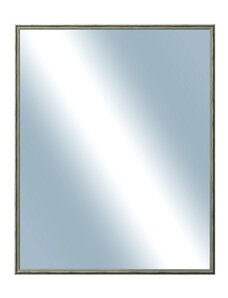 DANTIK - Zarámované zrcadlo - rozměr s rámem cca 80x100 cm z lišty Y-ka černá linka (3125)