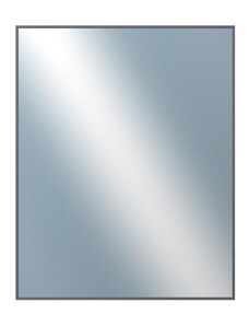 DANTIK - Zarámované zrcadlo - rozměr s rámem cca 80x100 cm z lišty Hliník platina | P03-019 (7003019)