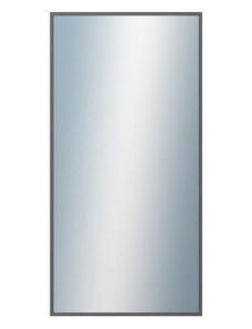 DANTIK - Zarámované zrcadlo - rozměr s rámem cca 50x100 cm z lišty Hliník grafit drás | P269-224 (7269224)