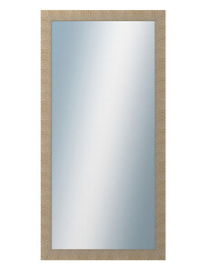 DANTIK - Zarámované zrcadlo - rozměr s rámem cca 50x100 cm z lišty Golf Champagne (2490)