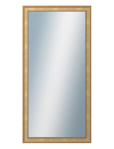 DANTIK - Zarámované zrcadlo - rozměr s rámem cca 50x100 cm z lišty TOOTH malá zlatá (3161)