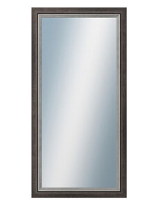 DANTIK - Zarámované zrcadlo - rozměr s rámem cca 50x100 cm z lišty AMALFI černá (3118)