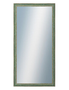 DANTIK - Zarámované zrcadlo - rozměr s rámem cca 50x100 cm z lišty LYON zelená (2706)