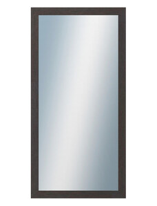 DANTIK - Zarámované zrcadlo - rozměr s rámem cca 50x100 cm z lišty RETRO tmavě šedá (2529)