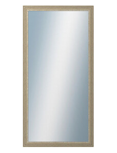 DANTIK - Zarámované zrcadlo - rozměr s rámem cca 50x100 cm z lišty LYON stříbrná (2704)