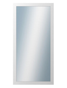 DANTIK - Zarámované zrcadlo - rozměr s rámem cca 50x100 cm z lišty 4020 bílá (2765)