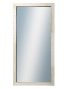 DANTIK - Zarámované zrcadlo - rozměr s rámem cca 50x100 cm z lišty RETRO bílá (2531)
