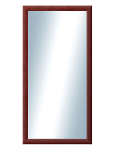 DANTIK - Zarámované zrcadlo - rozměr s rámem cca 50x100 cm z lišty LEDVINKA vínová (1445)