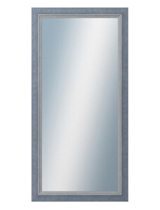 DANTIK - Zarámované zrcadlo - rozměr s rámem cca 50x100 cm z lišty AMALFI modrá (3116)