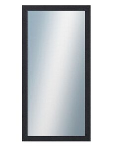 DANTIK - Zarámované zrcadlo - rozměr s rámem cca 50x100 cm z lišty 4020 černá (2769)