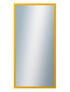 DANTIK - Zarámované zrcadlo - rozměr s rámem cca 50x100 cm z lišty PERLA žlutá lesklá vysoká (2880)