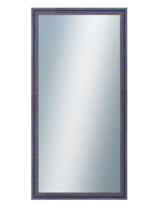 DANTIK - Zarámované zrcadlo - rozměr s rámem cca 50x100 cm z lišty LYON modrá (2668)