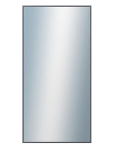 DANTIK - Zarámované zrcadlo - rozměr s rámem cca 50x100 cm z lišty Hliník platina | P03-019 (7003019)