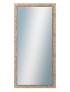 DANTIK - Zarámované zrcadlo - rozměr s rámem cca 50x100 cm z lišty PAINT žlutá velká (2961)