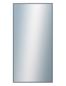 DANTIK - Zarámované zrcadlo - rozměr s rámem cca 50x100 cm z lišty Hliník platina | P02-019 (7002019)