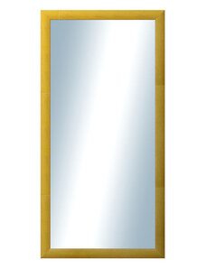 DANTIK - Zarámované zrcadlo - rozměr s rámem cca 50x100 cm z lišty LEDVINKA žlutá (1439)