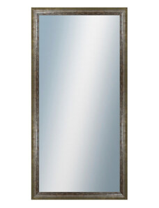 DANTIK - Zarámované zrcadlo - rozměr s rámem cca 50x100 cm z lišty NEVIS zelená (3054)