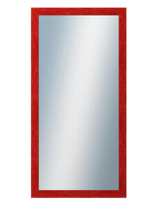 DANTIK - Zarámované zrcadlo - rozměr s rámem cca 50x100 cm z lišty RETRO červená (2534)