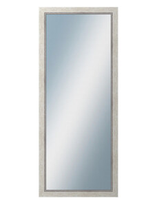 DANTIK - Zarámované zrcadlo - rozměr s rámem cca 50x120 cm z lišty CARRARA bílá (2896)