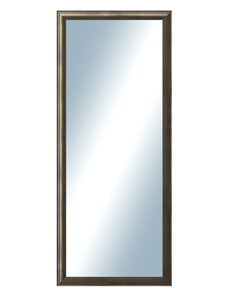 DANTIK - Zarámované zrcadlo - rozměr s rámem cca 50x120 cm z lišty Ferrosa grafit (3141)