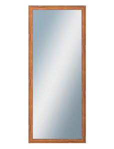 DANTIK - Zarámované zrcadlo - rozměr s rámem cca 50x120 cm z lišty LYON hnědá (2750)