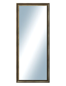 DANTIK - Zarámované zrcadlo - rozměr s rámem cca 50x120 cm z lišty Ferrosa bronzová (3143)
