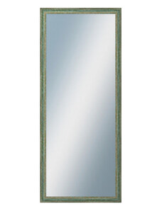 DANTIK - Zarámované zrcadlo - rozměr s rámem cca 50x120 cm z lišty LYON zelená (2706)