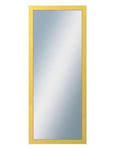 DANTIK - Zarámované zrcadlo - rozměr s rámem cca 50x120 cm z lišty RETRO žlutá (2533)