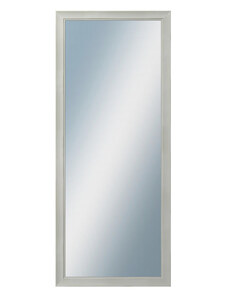 DANTIK - Zarámované zrcadlo - rozměr s rámem cca 50x120 cm z lišty ANDRÉ velká bílá (3155)