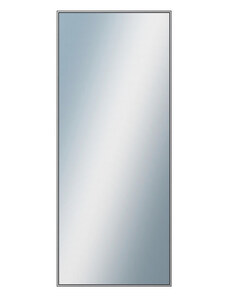 DANTIK - Zarámované zrcadlo - rozměr s rámem cca 50x120 cm z lišty Hliník šedá | P02-006 (7002006)