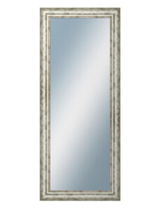 DANTIK - Zarámované zrcadlo - rozměr s rámem cca 50x120 cm z lišty TRITON široký stříbrný (2950)