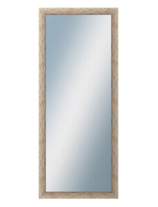 DANTIK - Zarámované zrcadlo - rozměr s rámem cca 50x120 cm z lišty PAINT žlutá velká (2961)