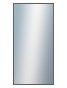 DANTIK - Zarámované zrcadlo - rozměr s rámem cca 60x120 cm z lišty Hliník grafit drás | P269-224 (7269224)