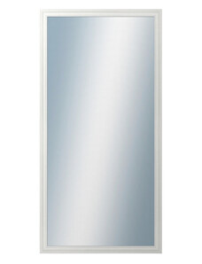 DANTIK - Zarámované zrcadlo - rozměr s rámem cca 60x120 cm z lišty LYON bílá (2666)
