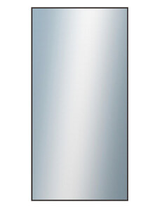 DANTIK - Zarámované zrcadlo - rozměr s rámem cca 60x120 cm z lišty Hliník hnědá | P01-022 (7001022)